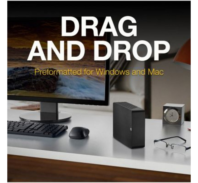 Зовнішній жорсткий диск 3.5" 4TB Expansion Desktop Seagate (STKP4000400)