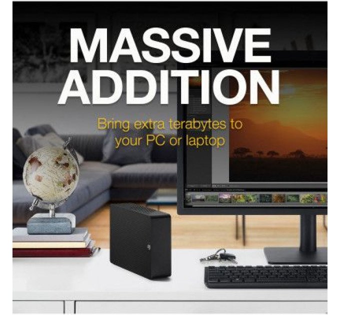 Зовнішній жорсткий диск 3.5" 10TB Expansion Desktop Seagate (STKP10000400)