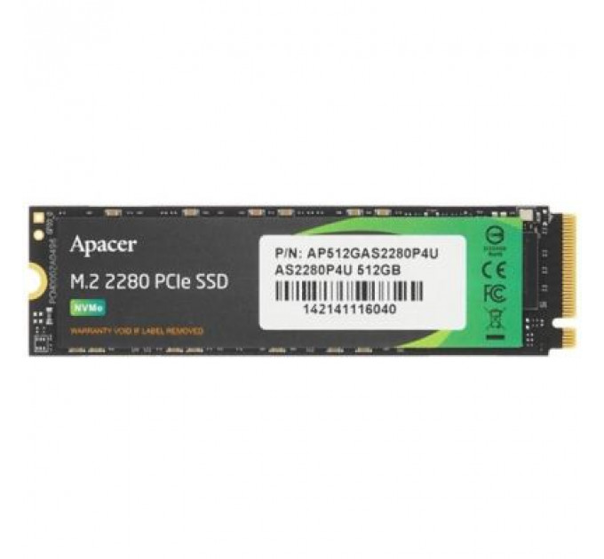 Накопичувач SSD M.2 2280 512GB Apacer (AP512GAS2280P4U-1)