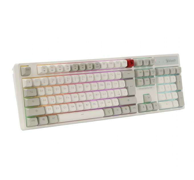 Клавіатура Bloody B230N White