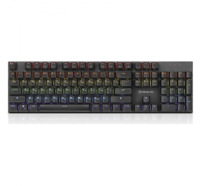 Клавіатура REAL-EL M 13 USB Grey (EL123100045)