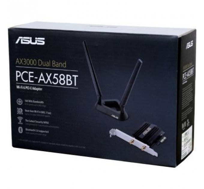 Мережева карта Wi-Fi ASUS PCE-AX58BT