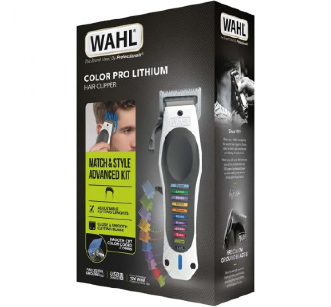 Машинка для стрижки Wahl Color Pro Lithium (79600-3716)