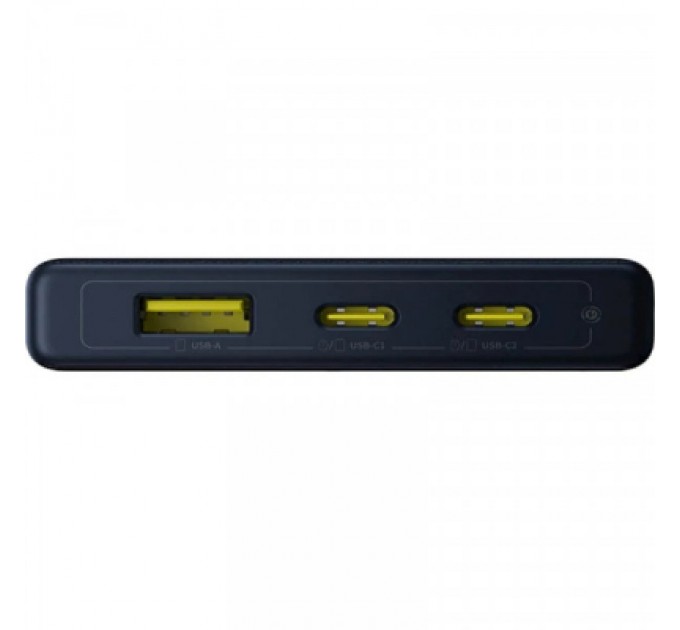 Батарея універсальна Baseus 10000mAh PicoGo 20W PD, QC, USB-A, 2*USB-C, Black (P10076801123-00)