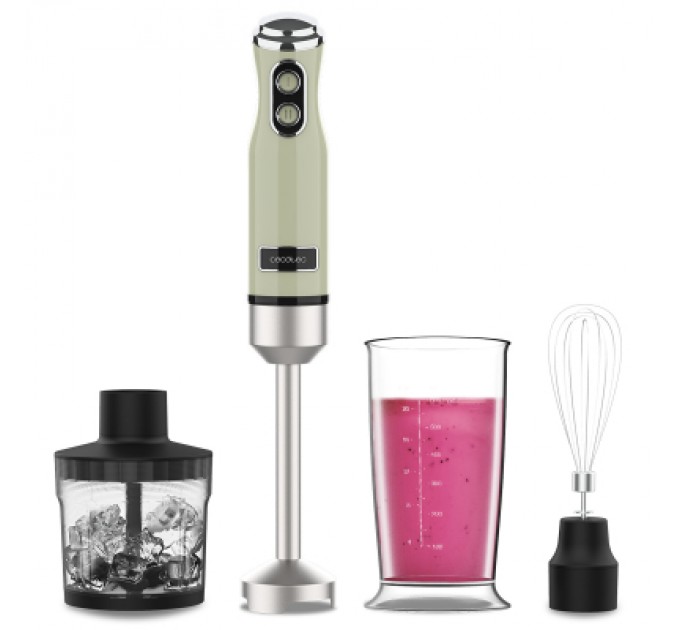 Блендер Cecotec Power Retro 1200MAX Cream&Crush Green (CCTC-03946)