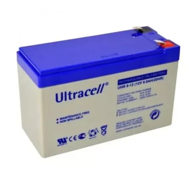 Батарея до ДБЖ Ultracell UHR9-12 12V-9Ah (UHR9-12)