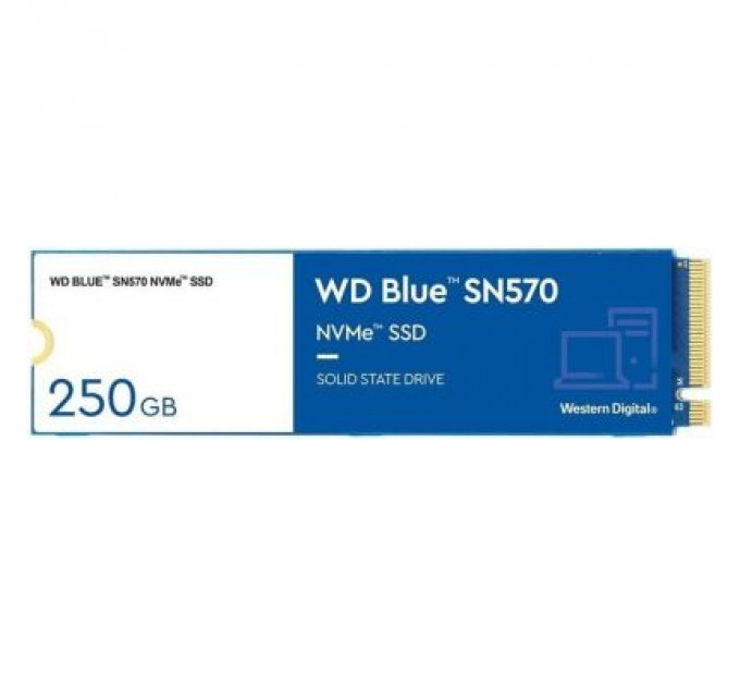 Накопичувач SSD M.2 2280 250GB SN570 WD (WDS250G3B0C)
