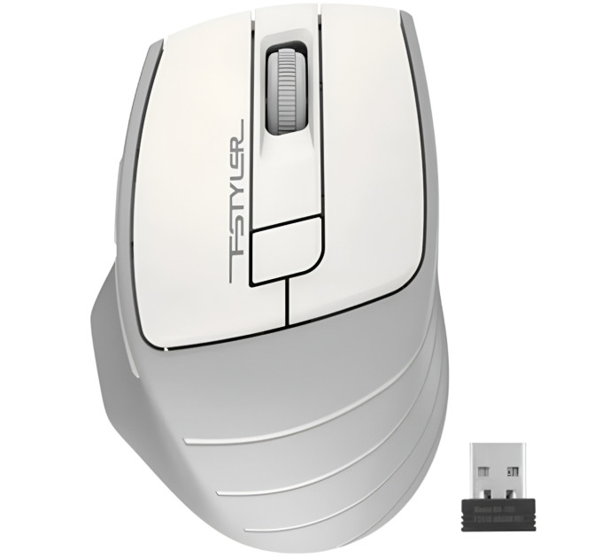 A4Tech Миша бездротова A4Tech FG30 Grey/White