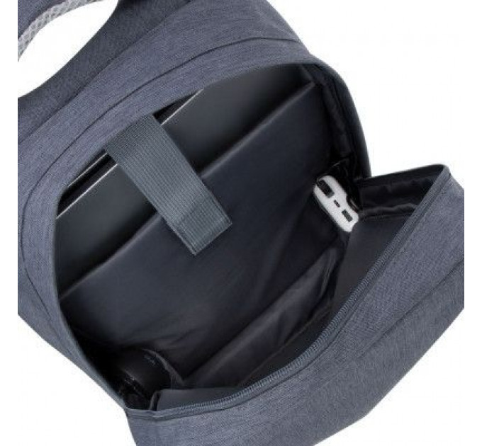 Рюкзак для ноутбука RivaCase 15.6" 7562 dark grey anti-theft (7562DarkGrey)