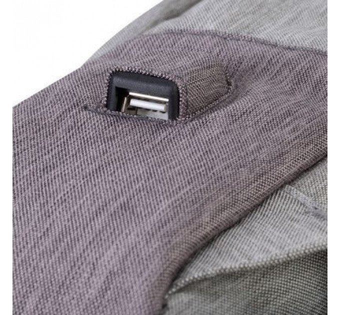 Рюкзак для ноутбука RivaCase 15.6" 7562 grey/mocha anti-theft (7562Grey/Mocha)