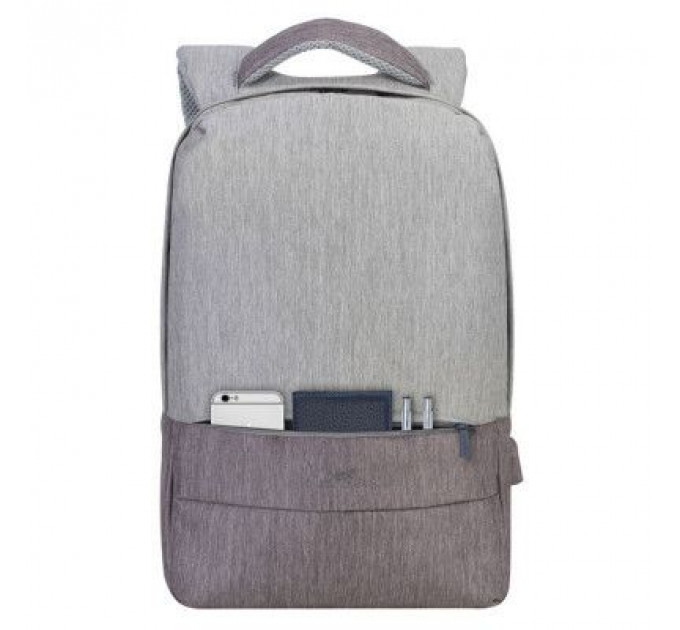 Рюкзак для ноутбука RivaCase 15.6" 7562 grey/mocha anti-theft (7562Grey/Mocha)