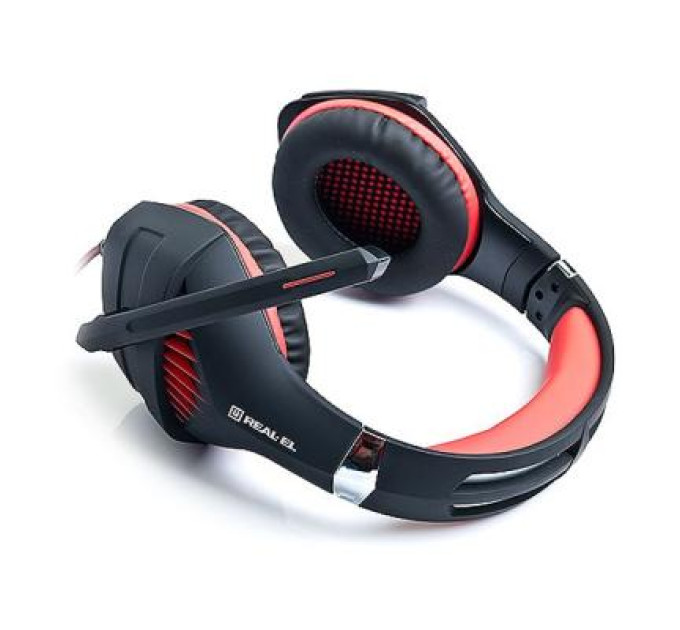 REAL-EL Навушники REAL-EL GDX-7600 Black/Red (EL124100028)