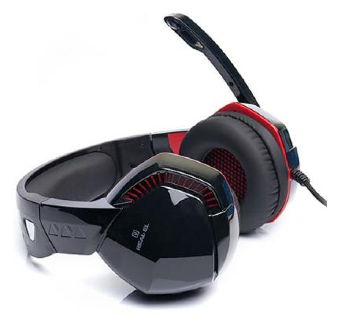 REAL-EL Навушники REAL-EL GDX-7800 Black/Red (EL124100027)