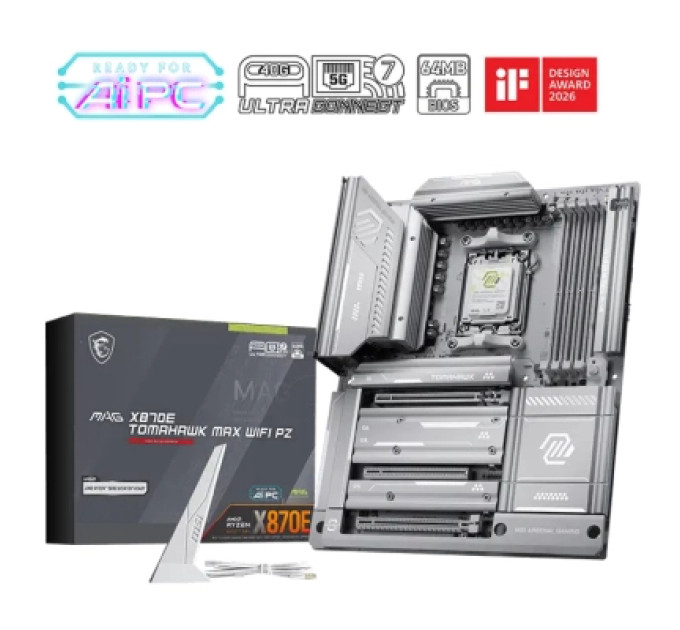 MSI Материнська плата MSI MAG X870E TOMAHAWK MAX WIFI PZ