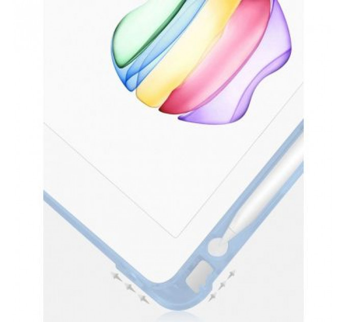 Чохол до планшета BeCover Soft Edge Pencil Apple iPad 10.2 2019/2020/2021 Light Blue (706814)