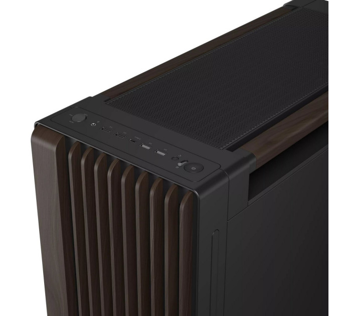 ASUS Корпус Asus ProArt PA602 Walnut Wood Metal Panel Modern Black (90DC00J0-B09040)