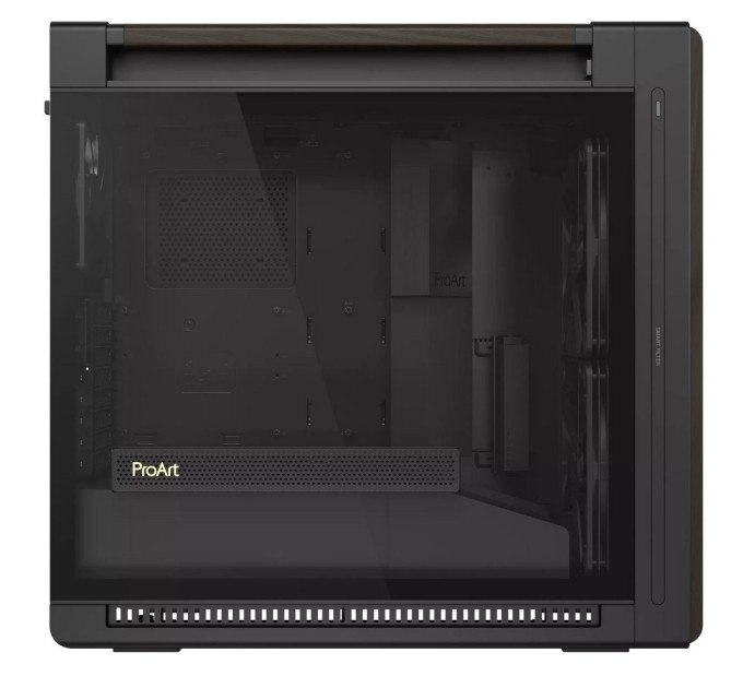 ASUS Корпус Asus ProArt PA602 Walnut Wood Tempered Glass Modern Black (90DC00J0-B09030)