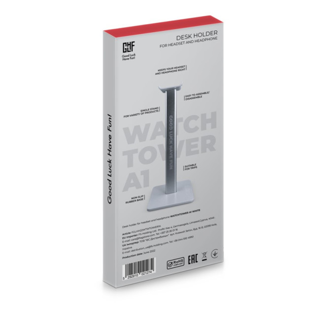 GLHF Тримач для навушників GLHF Watchtower A1 White (FGLHH22WTWTOWER1A)