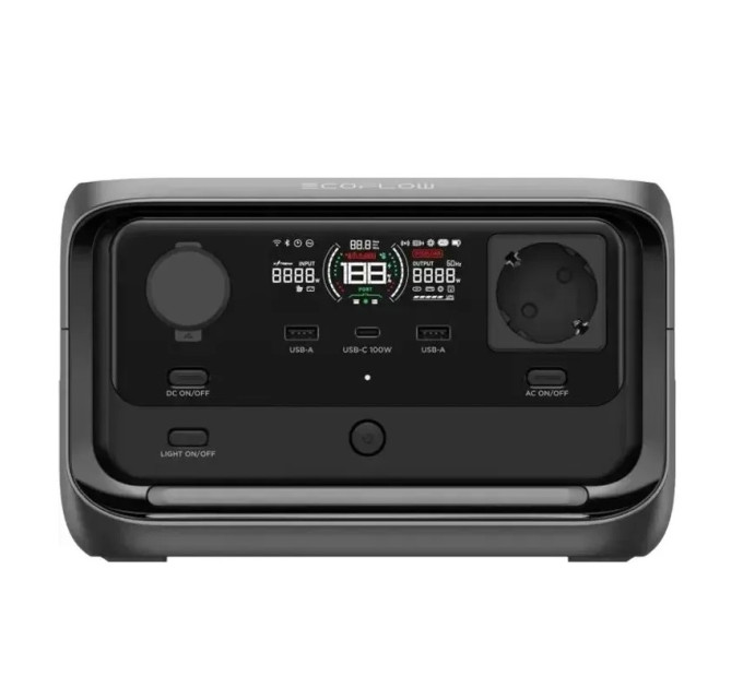 EcoFlow Зарядна станція EcoFlow River 3 Plus, 600W, 286Wh  (EFRIVER3PLUS-EU-CBOX)_EU