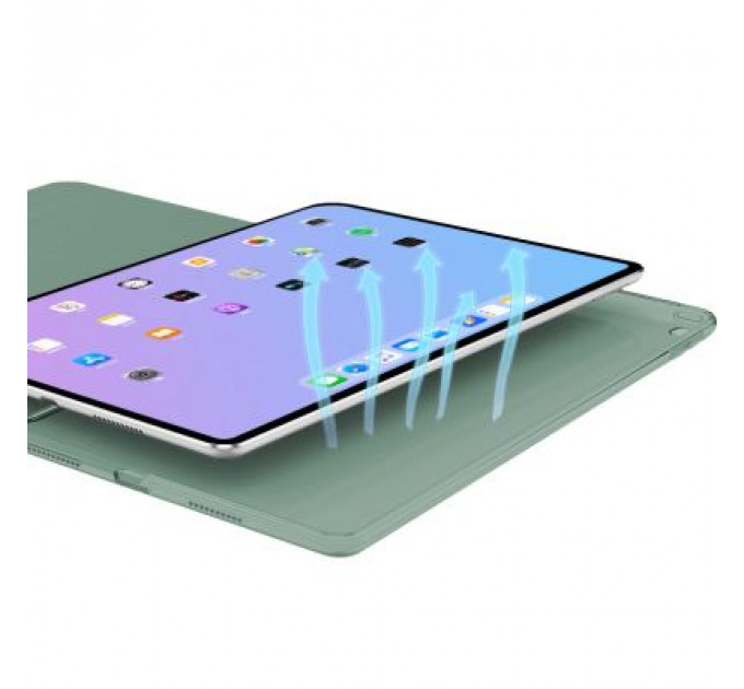 Чохол до планшета BeCover Tri Fold Hard Apple iPad mini 6 2021 Dark Green (706854)