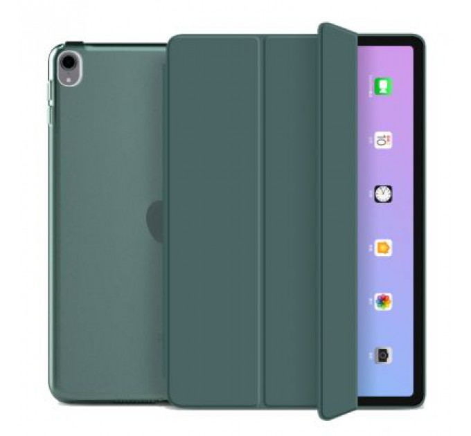 Чохол до планшета BeCover Tri Fold Hard Apple iPad mini 6 2021 Dark Green (706854)
