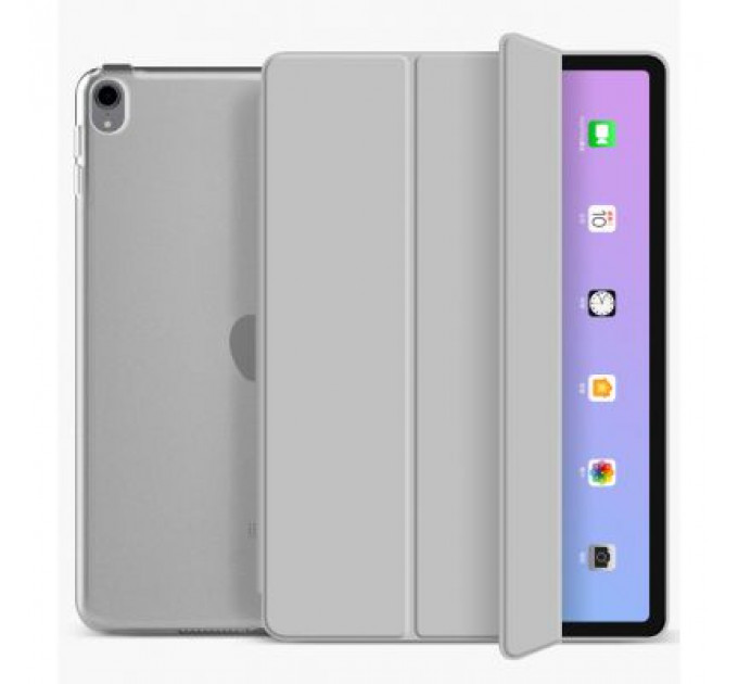 Чохол до планшета BeCover Tri Fold Hard Apple iPad mini 6 2021 Gray (706855)