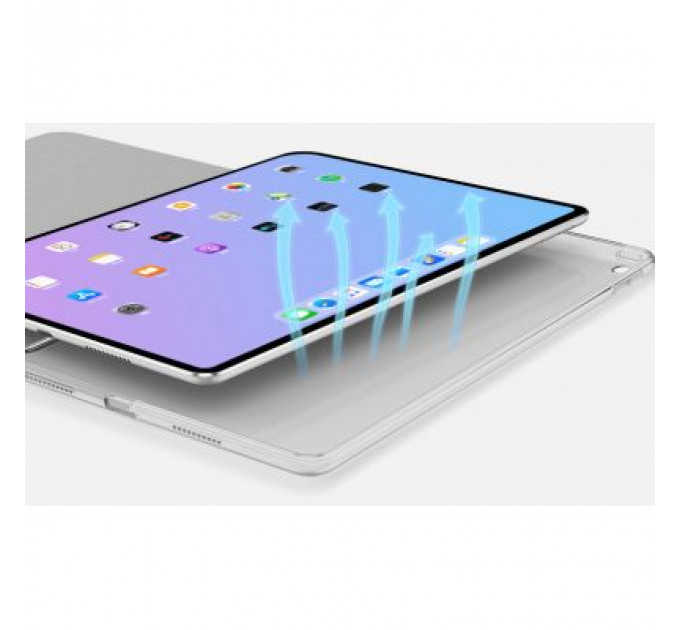 Чохол до планшета BeCover Tri Fold Hard Apple iPad mini 6 2021 Gray (706855)