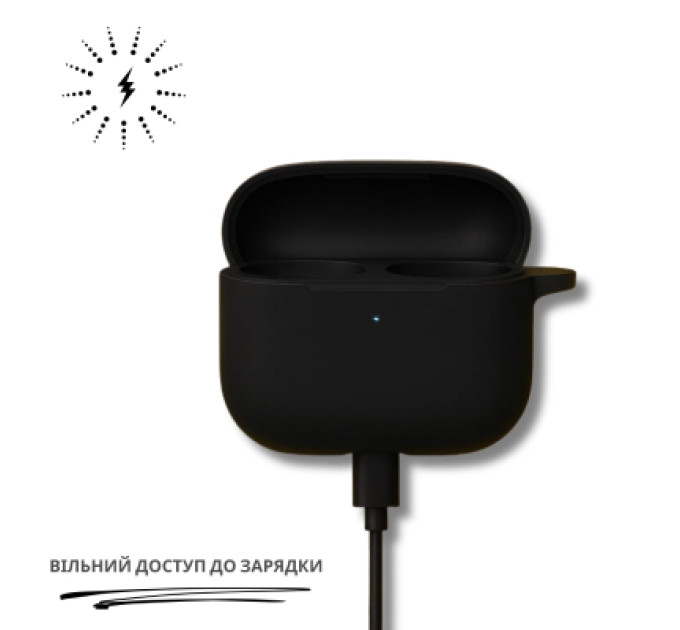 BeCover Чохол для навушників BeCover для OPPO Enco Buds 3 Pro Black (714837)