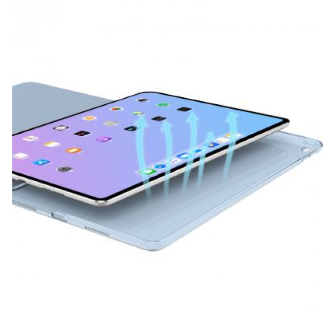 Чохол до планшета BeCover Tri Fold Hard Apple iPad mini 6 2021 Light Blue (706856)