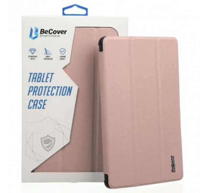 Чохол до планшета BeCover Tri Fold Hard Apple iPad mini 6 2021 Pink (706857)