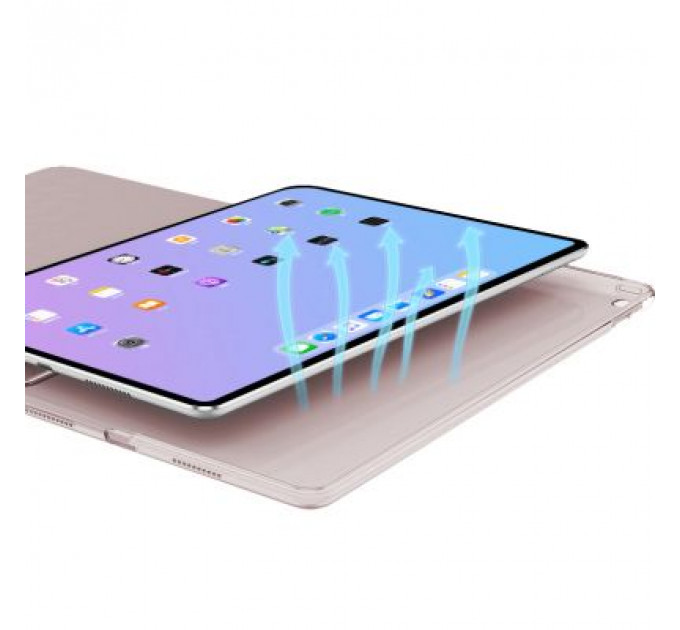 Чохол до планшета BeCover Tri Fold Hard Apple iPad mini 6 2021 Pink (706857)