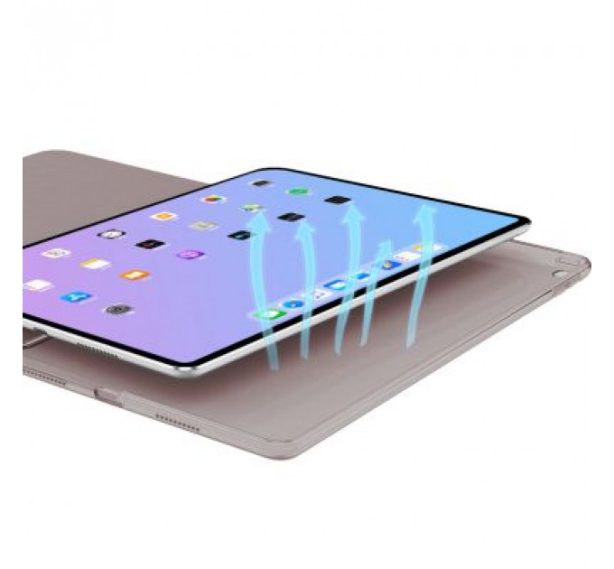 Чохол до планшета BeCover Tri Fold Hard Apple iPad mini 6 2021 Rose Gold (706859)