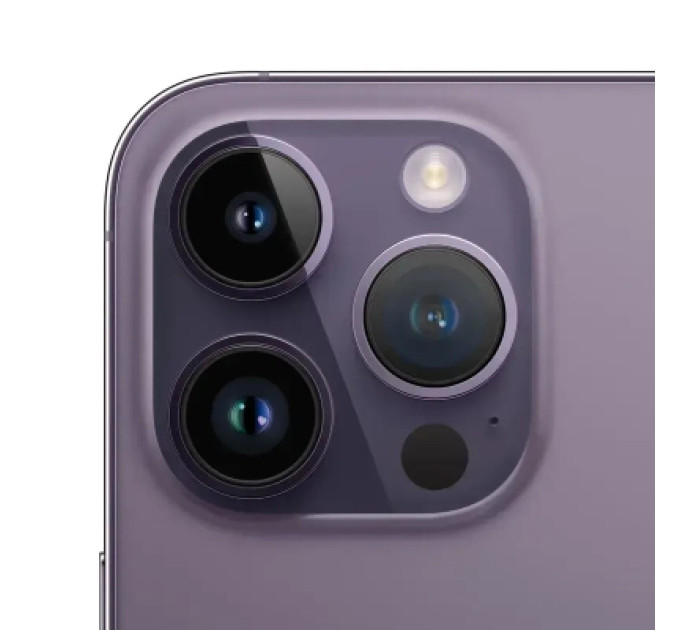 Apple Мобільний телефон Apple iPhone 14 Pro 256Gb Deep Purple (REF B) BREEZY (2BMQ1F3)