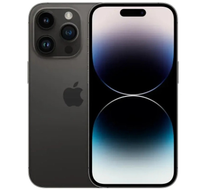 Apple Мобільний телефон Apple iPhone 14 Pro 256Gb Space Black eSim (REF B) BREEZY (2BMQ0N3)