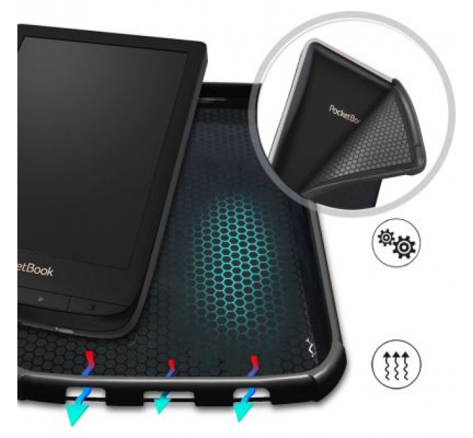 Чохол до електронної книги BeCover Pocketbook 6" 606/616/617/627/628/632/633 Blue (707156)