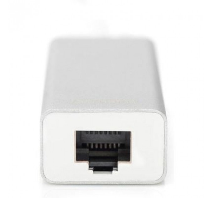 Концентратор Digitus USB-C - USB 3.0 3 Port Hub + Gigabit Ethernet (DA-70255)