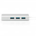 Концентратор Digitus USB-C - USB 3.0 3 Port Hub + Gigabit Ethernet (DA-70255)