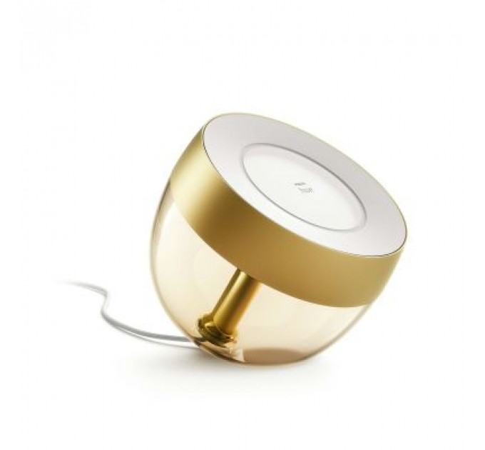 Настільна лампа Philips Hue Iris, Color, BT, DIM, золотиста (929002376401)