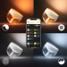 Настільна лампа Philips Hue Iris, Color, BT, DIM, золотиста (929002376401)
