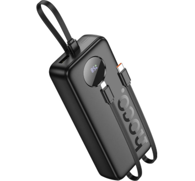 HOCO Батарея універсальна HOCO 20000mAh, PD/20W, 22.5W, Black (J132A / 42067 / Black)