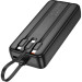 HOCO Батарея універсальна HOCO 20000mAh, PD/20W, 22.5W, Black (J132A / 42067 / Black)