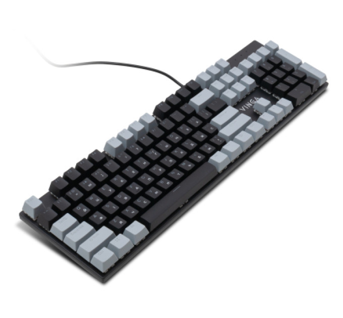 Vinga Клавіатура Vinga KBGM-090 LED Red Switch USB Grey/Black (KBGM-090R Grey/Black)