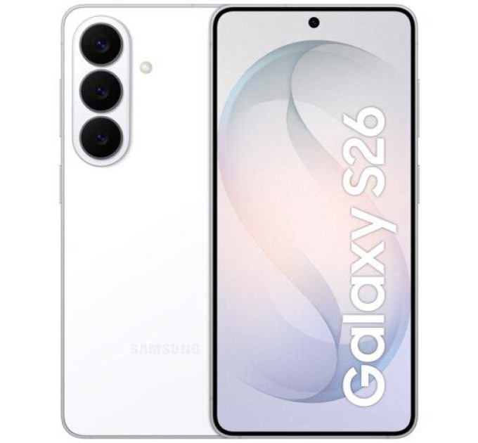 Samsung Смартфон Samsung Galaxy S26 12/256GB White (SM-S942BZWGEUC)