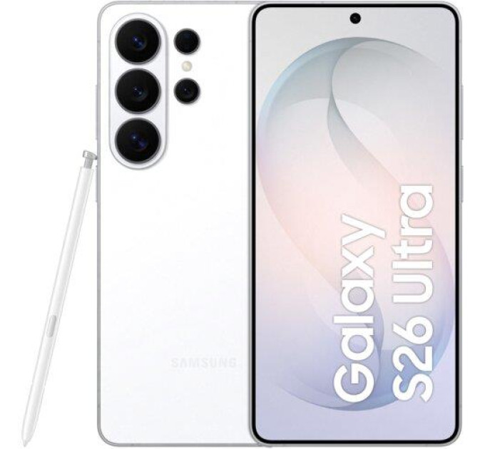 Samsung Смартфон Samsung Galaxy S26 Ultra 12/512GB White (SM-S948BZWGEUC)