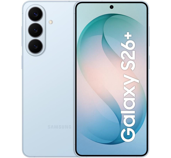 Samsung Смартфон Samsung Galaxy S26+ 12/256GB Sky Blue (SM-S947BLBDEUC)