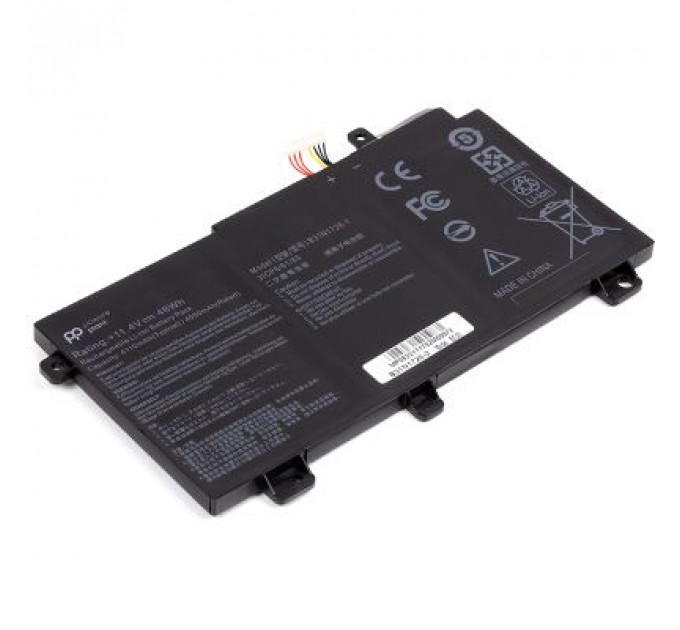 Акумулятор до ноутбука ASUS TUF Gaming FX504GD (B31N1726) 11.4V 3900mAh, Shape-A PowerPlant (NB431151)
