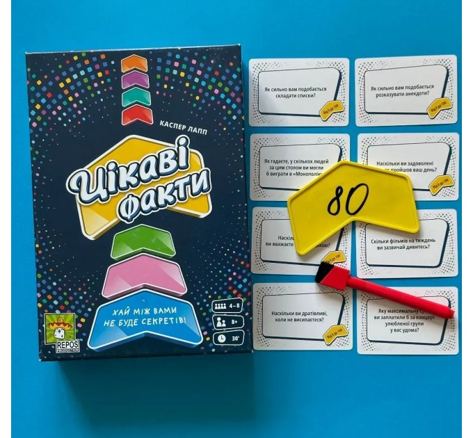 Настільна гра Lord of Boards Цікаві факти (LOB2323UA)