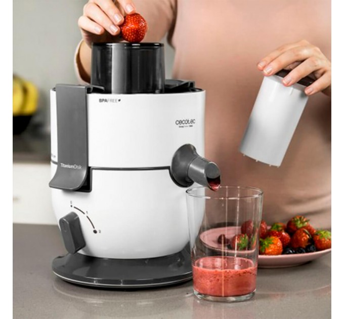 Соковижималка Cecotec Strong Titanium 19000 CCTC-04080 (8435484040808)