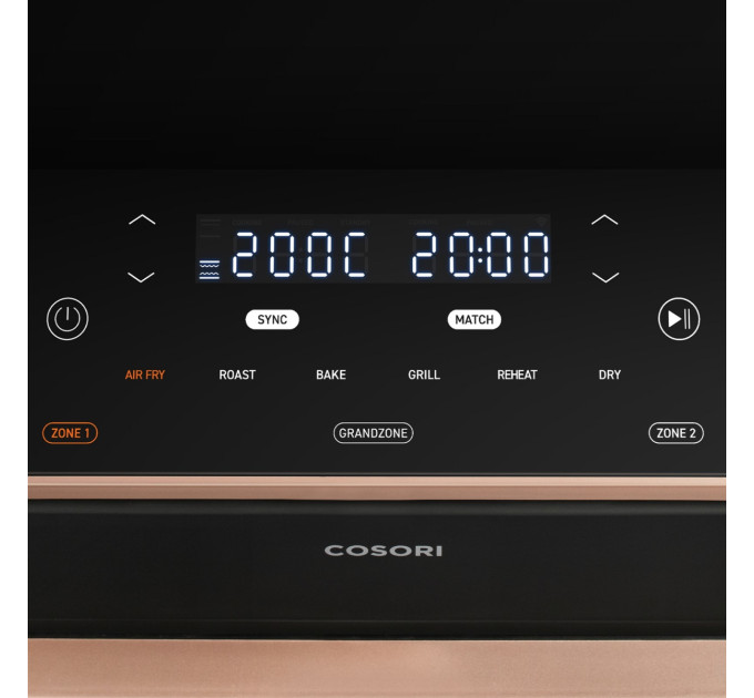 Cosori Мультипіч Cosori Dual Blaze Twinfry CAF-TF101S-AEUR (KAAPAFCSSEU0204Y)