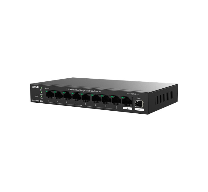 Tenda Комутатор Tenda TEG2210P-8-120W